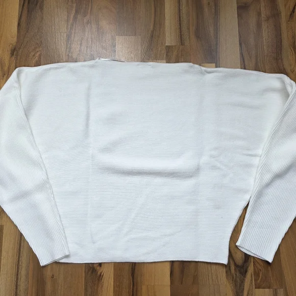 Ardene White Ribbed Top - Picture 4 of 4